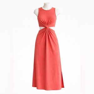 *NWT* Beyond Yoga - Around The World Front Twist Dress in Coral Glow - Size XS